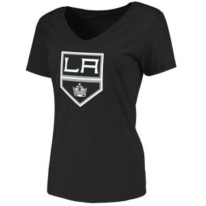 Los Angeles Kings Women’s Primary Logo V-Neck T-Shirt