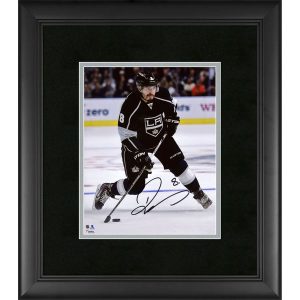 Drew Doughty Los Angeles Kings Fanatics Authentic Framed Autographed 8″ x 10″ Black Jersey Shooting Photograph