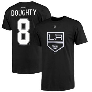 Drew Doughty Los Angeles Kings Reebok Name and Number Player T-Shirt – Black