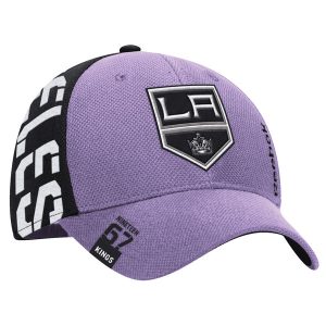Los Angeles Kings Reebok Hockey Fights Cancer Flex Hat – Purple