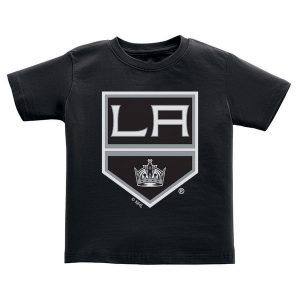 Los Angeles Kings Soft as a Grape Infant Primary Logo T-Shirt – Black