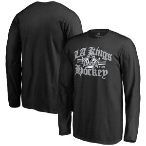 Los Angeles Kings Youth Hometown Collection The Crown Long Sleeve T-Shirt – Black